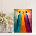 thumbnail image 2 of Qisvanset Abstract Three Angels Canvas Wall Art 15.75x11.81 Inches, 2 of 8