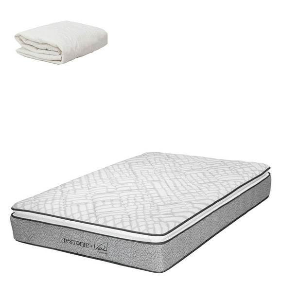 Colchón Matrimonial + Protector de colchón Restonic  Vail