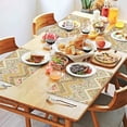 thumbnail image 2 of Pioneer Flower Floral Print Pattern Summer Placemats Table Placemats Set Of 4-Linen Kitchen Washable Placemats Table Mats 12x18 Inch Non-Slip Heat Resistant, 2 of 5