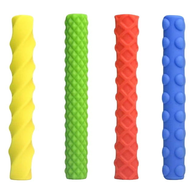 Soft Silicone Writing Grip,Fidget Hand Sleeve,Comfort Writing Aid,Elastic Silicone Writing Auxiliary Sleeve Fits Common Writing Tools Well,It Hand Fatigue Effectively,B