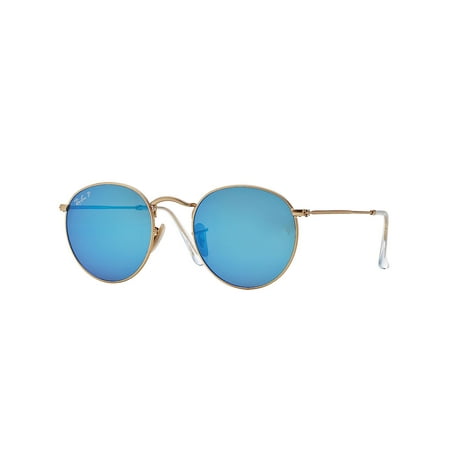 Ray-Ban Unisex RB3447 Round Metal Sunglasses, 50mm