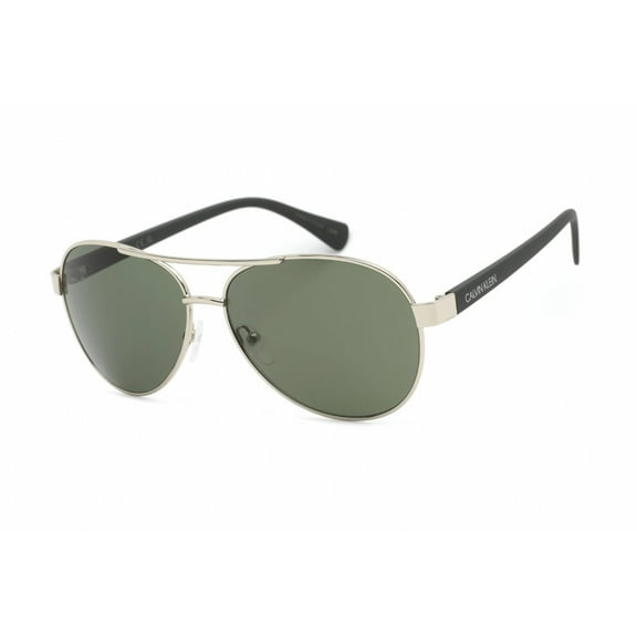 Calvin Klein Green Pilot Men's Sunglasses CK19316S 045 60