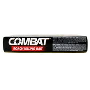 Combat Roach Killing Bait Stations for Small and Large Roaches, 12 Count - 4 Pack