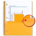 thumbnail image 4 of Cuadernos en espiral con forma de cinco estrellas, 1 asignatura, con rayas universitarias, 200 hojas, 4 of 7