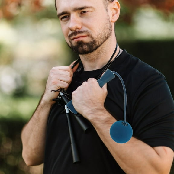 PENIKOKO 1 Pair Weighted Fitness Rope Cordless Jump Rope for Efficient Outdoor and Indoor Exercise Training