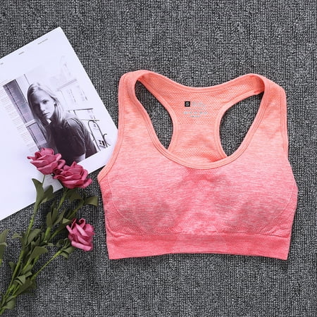 

HeroNeo Women 2019 Ombre Gym Yoga Shockproof Sports Bra Leggings Sportswear Fitness Suit
