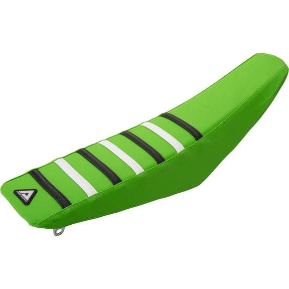 Attack Graphics Works Seat Cover Green/Black/White for Kawasaki KX250F 2013-2018