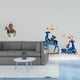 thumbnail image 2 of Adorno De Reno De Caballero Acrílico, Centro De Mesa, Estatua De Resina, Decoración Artística, Colección, Regalo Impermeable, Figura De Animal, Figura De Pareja De Ciervos Para Decoración, 2 of 8