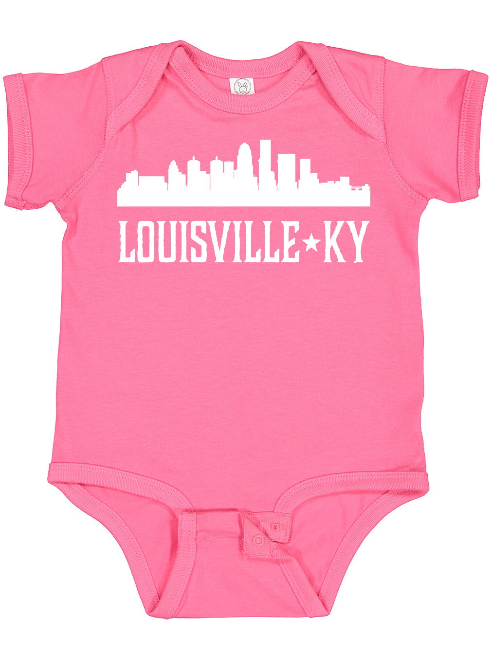 Inktastic Louisville Kentucky Skyline KY Cities Gift Baby Boy or Baby Girl Bodysuit, Infant Boy's, Size: 18 Months, Black