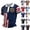 Navy, variant on LTTVQM 250th Anniversary USA Shirt Mens Short Sleeve Flag T-Shirt American Patriotic 4th of July Crew Neck Pullover 4th of July Tops White S
