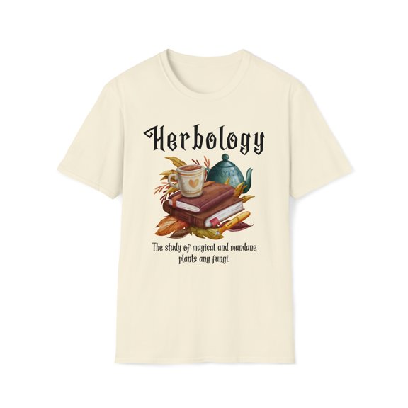 Magical Mundane, Gildan Unisex Softstyle Shirt, Herbology Graphic Tee S-3XL