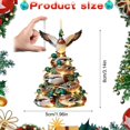 thumbnail image 3 of 2D Stacked ducks Christmas Acrylic Ornament, Cute Tree Hanging Pendant, Acrylic Hanging Ornament Home Party Decor for Living Room, Bedroom, Mantle and Porch Display,B, 3 of 7