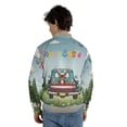 thumbnail image 5 of Happy Easter Abyssinian American Flag Truck Bunny Ears All Over Print 3D Baseball Jacket Cat Lover Kitten Owner Gifts Bomber Jacket Softball - 03001, 5 of 6