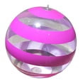thumbnail image 2 of figatia Beach Ball 15.75'' Multipurpose Party Favor Pool Game PVC Summer Water Games for violet stripe, 2 of 9