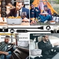 thumbnail image 2 of Lonchera eléctrica portátil para hombres, calentador de alimentos de 1.5 litros para adultos con 2 contenedores de acero inoxidable, caja de almuerzo autocalentable de 80 W para coche y camión., 2 of 5