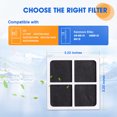 thumbnail image 2 of PUREPLUS LT120F Refrigerator Air Filter Replacement for LG LT120F, Kenmore Elite 469918, 9918, ADQ73214402, ADQ73214403, ADQ73214404, ADQ73334008, 6PACK, Dimensions 3.23" X 3.23", 2 of 7