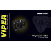 New Viper 3108V 1-Way Car Security System – LCD, 4-Button Key Fob, 1/4 Mile Range