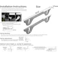 thumbnail image 4 of Navellon Stove Gap Covers 23.4" 316 Stainless Steel, Range Trim Kit Between Stove Top & Counter, 4 of 5