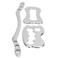 thumbnail image 1 of Stainless Steel Gua Sha, Massage Tools, Exquisite Workmanship Stainless Steel Massage Tools, Durable Easy To Operate Neck for Back Legs Hands, 1 of 8