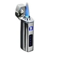 thumbnail image 3 of Electric Torch Lighter - Triple Jet Flame, Refillable Butane, Triple Torch, 3 of 13