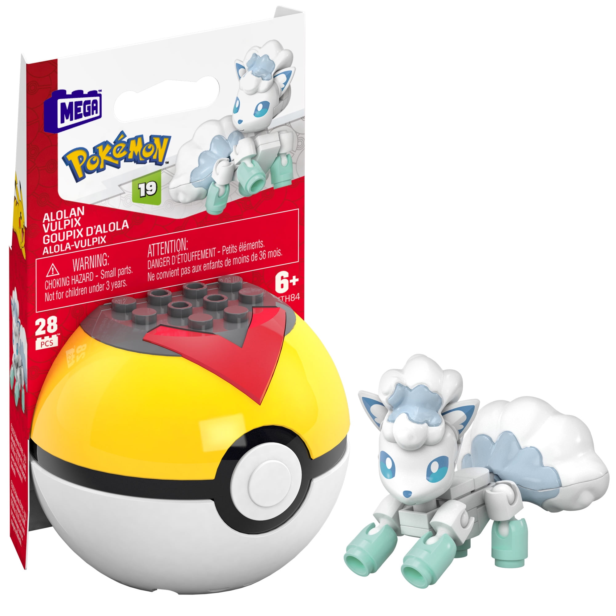 MEGA Pokémon Igglybuff Building Toy Kit, Poseable Action Figure