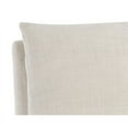 thumbnail image 4 of Sunpan Glenrose 21.5" Modern Fabric Wheeled Dining Chair in Cream, 4 of 7