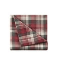 thumbnail image 6 of Woolrich Lodge, Cabin 160 GSM Red Plaid Cotton Sheet Sets, King, 4 Pieces, 6 of 10