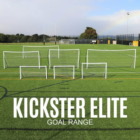 QUICKPLAY クイックプレイ キックスター エリート ポータブル サッカーゴール 1台 1.83m×1.22m 90秒セットアップ サッカー フットサル フットボール 可搬式
