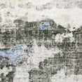 thumbnail image 3 of Oriental Weavers Malibu Washable Area Rug - MAL01 - 5' x 7' - in Grey/ Blue - Modern Style, Non-Slip, Stain Resitant, Ultra Low Pile, Bedroom, Office Rug, 3 of 5