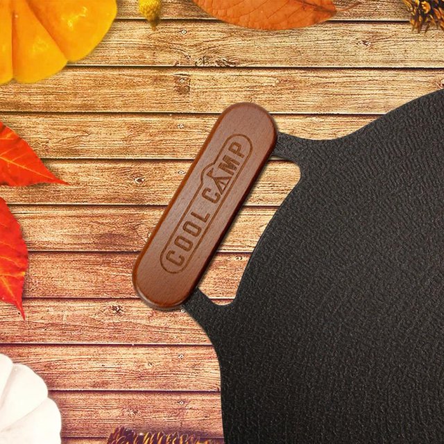 Mango de olla 2 uds FLhrweasw soporte de olla de madera manga Anti escaldado BBQ Pan manija cubierta protectores agarre Nuevo