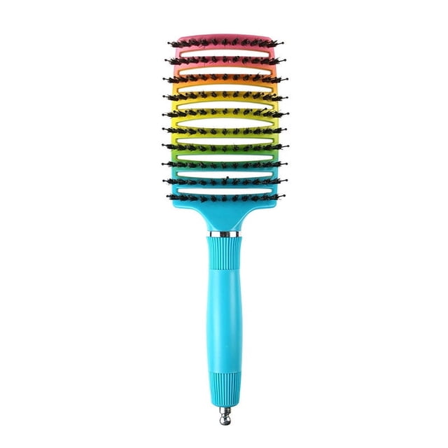 Mother's Vented Wet Brush - Cepillo para el cuero cabelludo para cabello rizado, fino, largo, corto, seco, ondulado, húmedo, para hombres, mujeres y niños Vhermosa