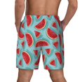 thumbnail image 4 of Uemuo Watermelon Pattern Mens Swim Trunks Quick Dry Board Shorts with Mesh Lining, Stretch Beach Shorts Quick Dry No-Chafing Board Shorts-Medium, 4 of 9