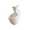 A White, variant on Modern Abstract Printed Vase Irregular Shaped Textured Decorative Flower Vase For Home Office Living Room