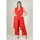 thumbnail image 1 of Conjunto largo de lino Roman Fashion /Tallas Extras, 791 (Rojo) rojo 40, 1 of 6