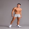 thumbnail image 4 of LYMAYTER Men's 3 Inch shorts Casual At home Daily Wear fitness Running shorts for S-4XL, 4 of 9