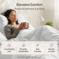 thumbnail image 6 of California Design Den 500 Thread Count King Pillow Cases, Soft & Silky 100% Cotton Sateen - Light Grey, 6 of 9