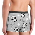 thumbnail image 5 of Bingfone Pandasbetween Clouds And Stars Men'S Underwear - Casual Stretch Boxer Briefs-Large, 5 of 9