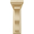 thumbnail image 2 of Ekena Millwork 2 1/4"W x 5"D x 7"H Hamilton Traditional Bracket, Maple (2-Pack), 2 of 4