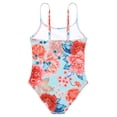 thumbnail image 4 of Zando Girls Bathing Suit 2-9 Years Cute One Piece Swimsuit for Toddler Kids Adjustable Quick Dry Swimwear for Summer Beach Wear UPF 50+, 4 of 7