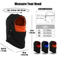 thumbnail image 2 of Winter Neck Warmer Hat Warmer Face Cover Windproof Balaclavas for Children,iClover Child Cold Weather Face Mask Motorcycle Neck Warmer for Cycling Outdoors Sports Unisex- Orange, 2 of 7
