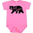 thumbnail image 3 of Inktastic West Virginia Black Bear Silhouette Boys or Girls Baby Bodysuit, 3 of 5