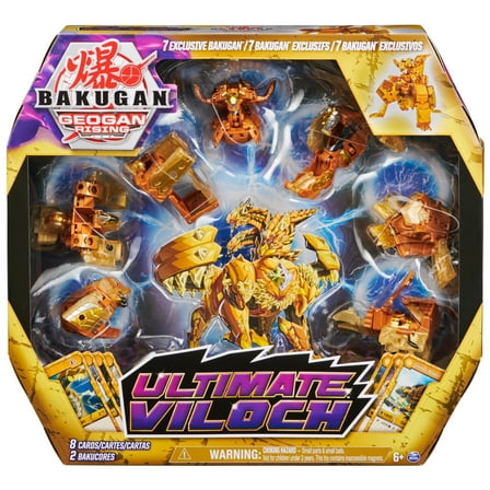 Bakugan Geogan Rising, Ultimate Viloch, 7-in-1 Exclusive Bakugan