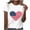 White5, variant on American Flag Shirts for Women Summer Short Sleeve 4th of July Patriotic T-Shirt Fashion Memorial Day Graphic Tee Crewneck Independence Day Tops
