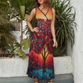 thumbnail image 4 of The Giving Tree Sleeveless Dress Female Clothing Dress Women Summer 2025 Dress, 4 of 7