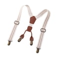 thumbnail image 1 of Tirantes para niños, accesorios de ropa, tirantes ajustables con 4 tirantes para la espalda Beige, 1 of 9