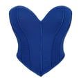 thumbnail image 1 of Lindo corsé sin tirantes con forma de corazón de malla transpirable con hombros descubiertos y corsé push-up para mujer, ropa exterior, lencería sexy, 1 of 6