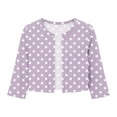 thumbnail image 4 of Gamivast Bolero Shrugs for Women Polka Dot 3/4 Sleeve Open Front Cropped Cardigan Lightweight Casual Dress Cover Up Vintage Style Tops for Spring Summer Vacation Wear, 4 of 6