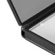 thumbnail image 3 of 1 espejo de maquillaje de escritorio plegable de tres lados con 8 luces LED brillantes (negro), 3 of 10