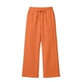 thumbnail image 3 of Zpzdpjkx Womens Wide Leg Sweatpants High Waisted Baggy Joggers Pants Fashion Outfits Teen Girl Drawstring Athletic Trousers, 3 of 8