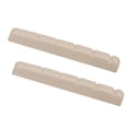 thumbnail image 1 of 2 tuercas de guitarra ranuradas para piezas de guitarra con ruedas Ocaster Blanco, 1 of 9